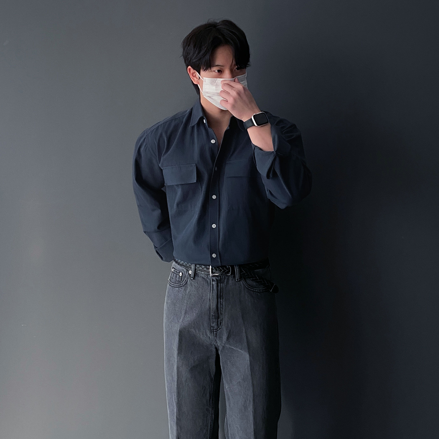 투포켓셔츠 남자셔츠 옥스포드셔츠 - 상세 이미지 3