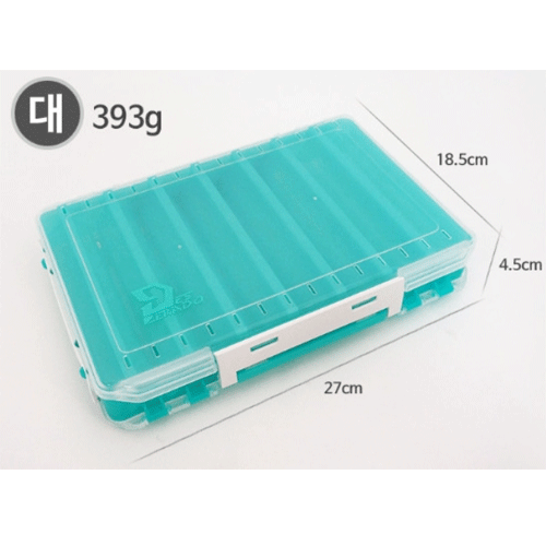 루어낚시 데스페라도 에깅 에기 케이스 수납 보관 태클박스 대 18.5cmX27X4.5cm, 글로우블루 - 메인 이미지