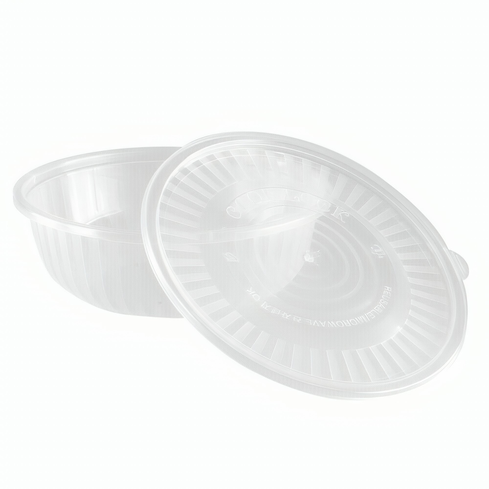 라면용기 반찬 용기 실링 찜 냉면 투명 200개 222x76mm : 푸른하늘무지개