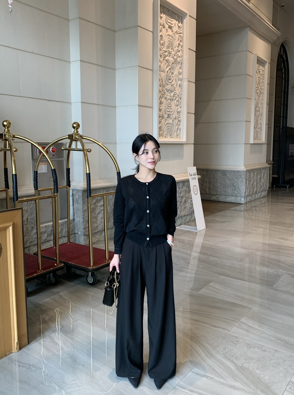실물파 다이아 펄 가디건 상세 이미지 36