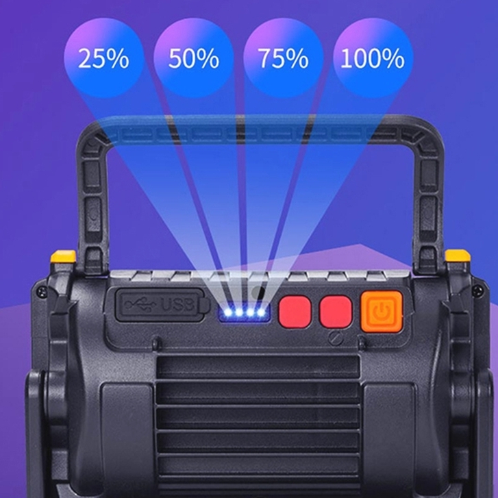 LED 투광등 충전식 사각투광기 공장등 LED작업등 150W - 상세 이미지 2