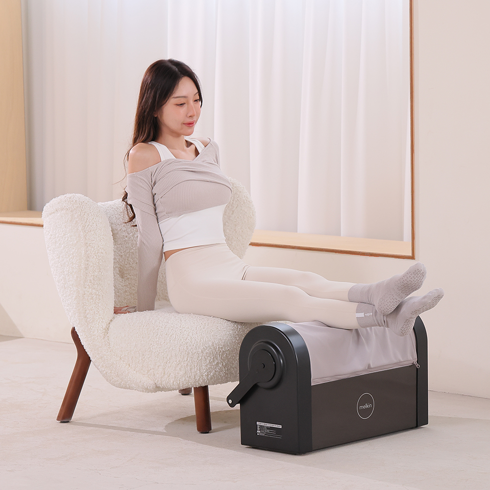 멜킨 엘프리 마사지 롤러 다리 발 발바닥 종아리 알 허벅지 마사지기 안마기 헬스장 롤링 이미지 7