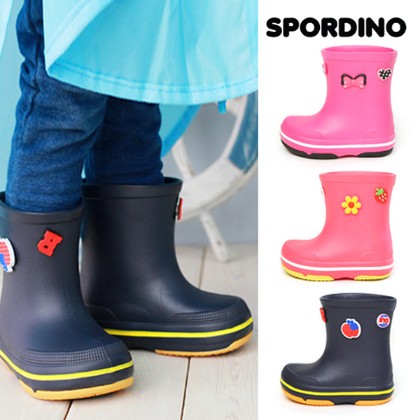 스포디노 레이나 톡톡튀는 컬러 가벼운 아동 레인부츠