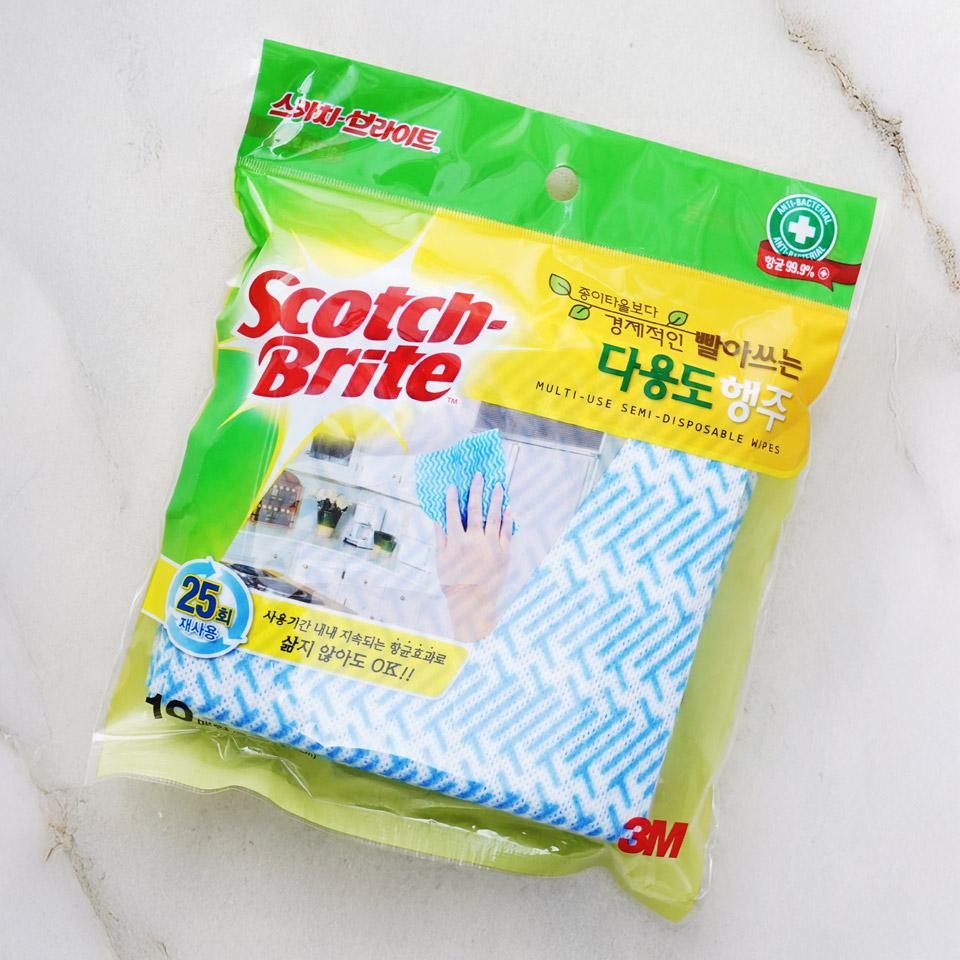 메가마트 3M 빨아쓰는 다용도 행주 10매 - 상세 이미지 2