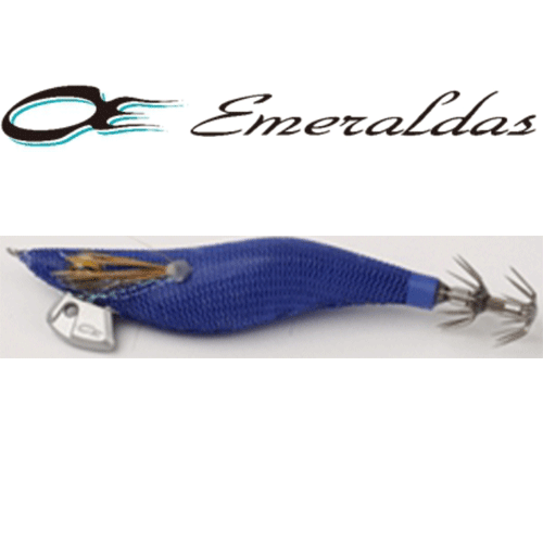 바다루어 다이와 에메랄다스 드롭퍼 갑오징어 틴셀 에기 수평 슷테 야광퍼플, 2.5호