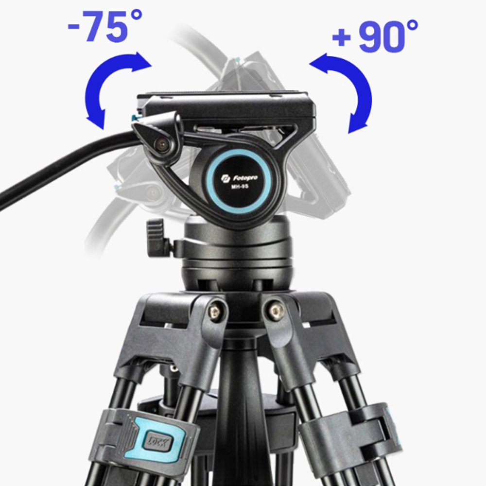영상용삼각대 높은 긴 튼튼한 카메라 삼각대 - 상세 이미지 5