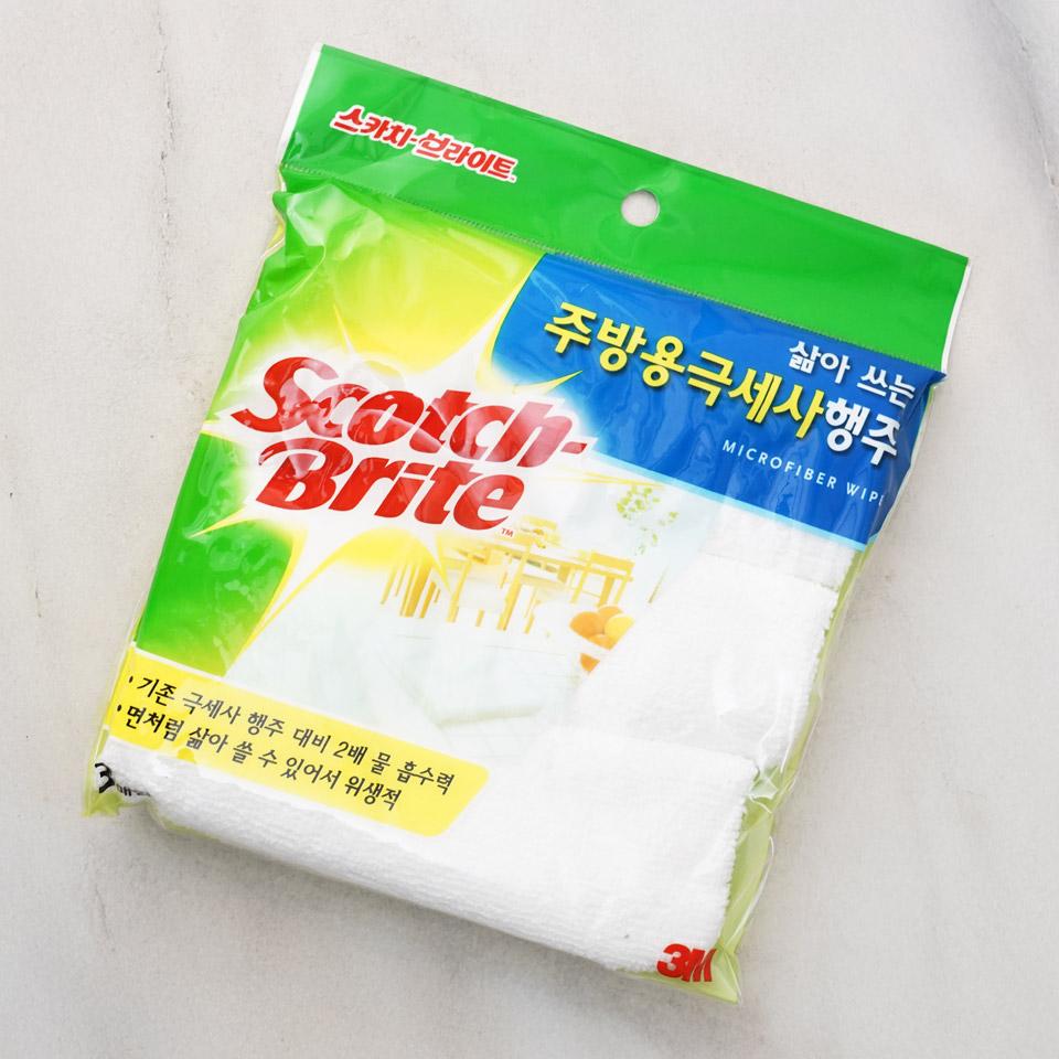 메가마트 3M 천연펄프행주 30x32x3매 - 상세 이미지 2