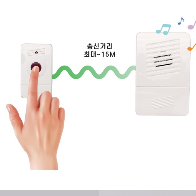 업소용 가정용 호출 벨 노인 응급벨 무선 비상 벨 - 상세 이미지 3