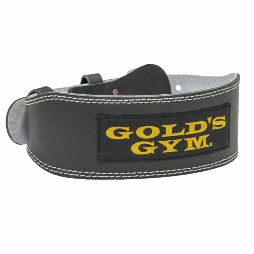 골드짐 GOLD`S GYM 리프팅벨트 데드리프트 스쿼트 가죽 웨이트용 G3368 블랙 - 상품 이미지