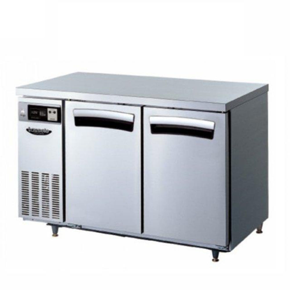 업소용 1500 번팬테이블냉장고 영업용 2구 카페 작업대냉장고 : 신일N위시웨이