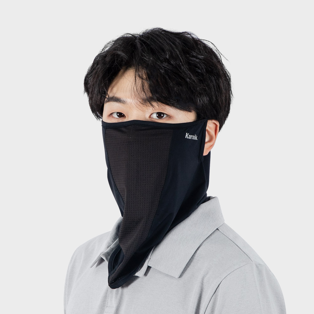 카르닉 자외선차단 마스크 골프 자전거 햇빛가리개 메쉬 BUVM - 상세 이미지 4