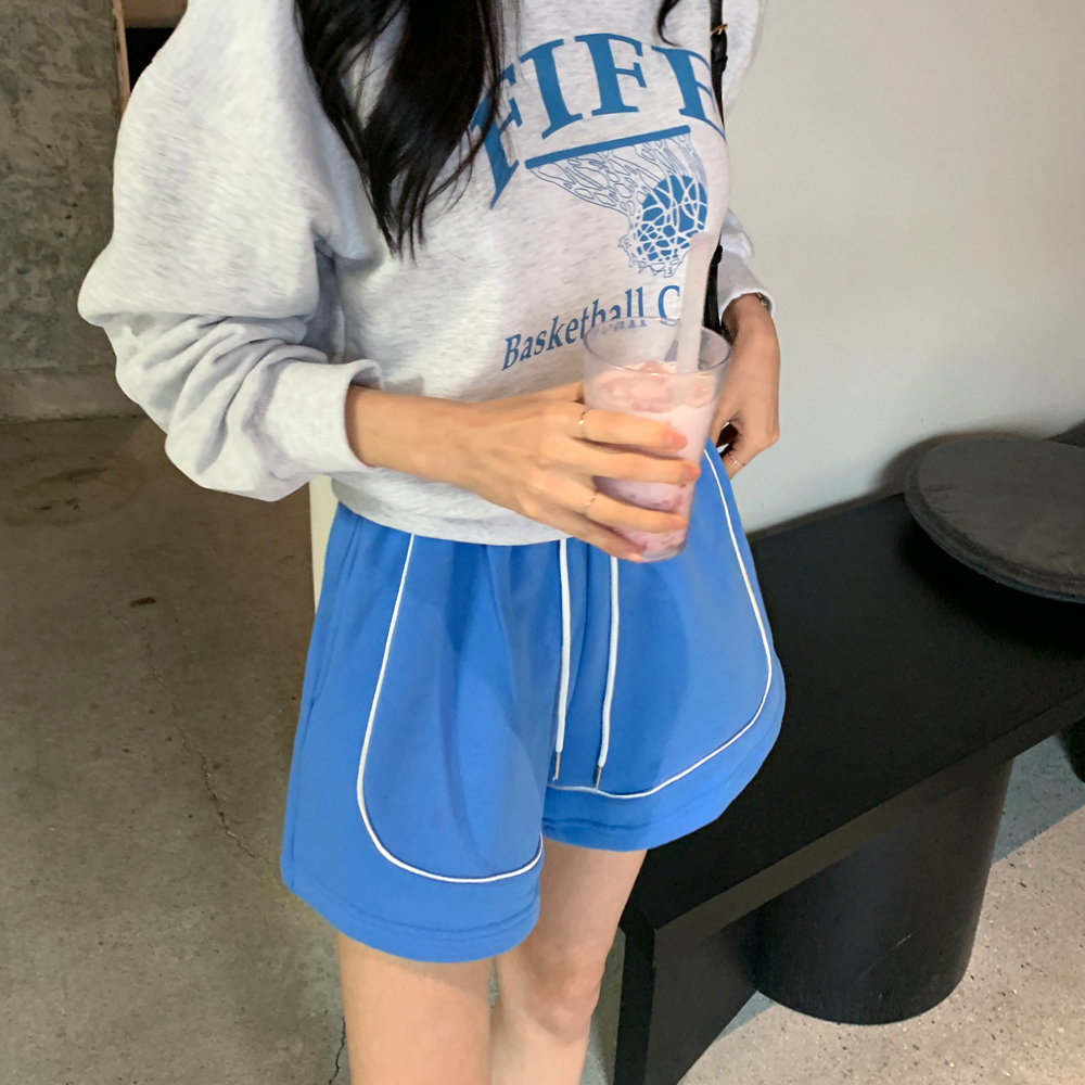 비트엔 파이핑 밴딩 숏팬츠 - 상세 이미지 3