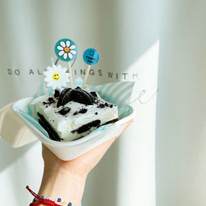 선물 포장 박스 디저트 미니 사각 케이크 쿠키 떡 포장 종이 상자 실사용 후기 | 효과 있을까? - 상품 이미지 4