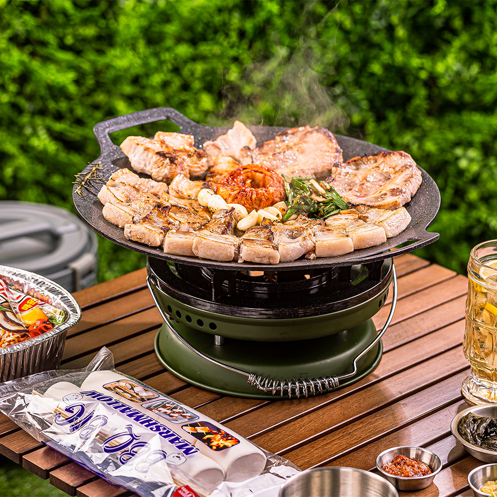 바르돈 국내산 1+한돈 캠핑 세트 삼겹살 목살 가브리살 세트선택 800g, 1.7kg구성 - 상세 이미지 2