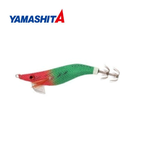 바다루어 야마시타 에기 이목 드롭퍼 갑오징어 에깅 팁런 수평 슷테 루어 빨강녹색, 1.8호 - 상품 이미지