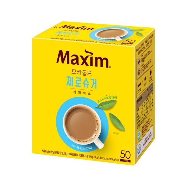 맥심 모카골드 제로슈거 커피믹스 50T 287824 : 라이프하우스Y
