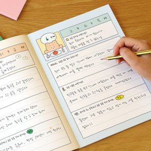 초등일기장 저학년 주제 일기 노트 2개월 세가지 주제 실사용 후기 | 효과 있을까? - 상품 이미지 1