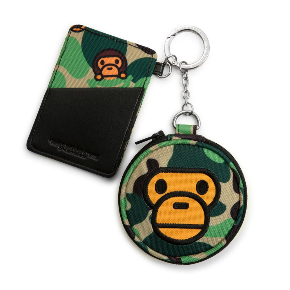 베이프 키체인 BABY MILO CARDHOLDER MIRROR KEYCHAIN 2월 신상 AL20-182-301 - 메인 이미지