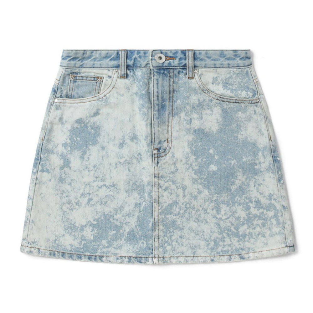 베이프 우먼즈 치마 BAPY DENIM SKIRT 2월 신상 YL20-254-303 - 메인 이미지