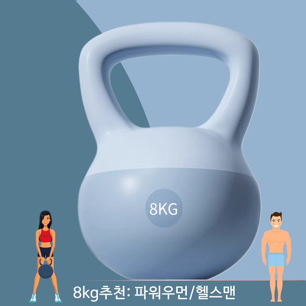 빼다 말랑말랑한 소프트 케틀벨 8kg, 1개 - 상세 이미지 2