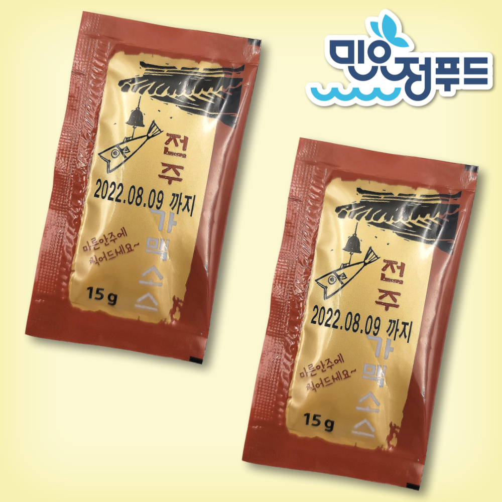 전주가맥소스 15gX1000 북어장 일회용 소스 - 상품 이미지