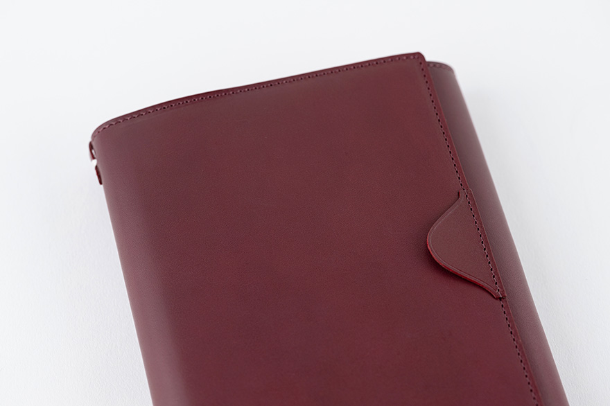 아트앤사이언 x Hobonichi Techo 호보니치 별주 2025 플래너 가죽 커버 레드 - 상세 이미지 2
