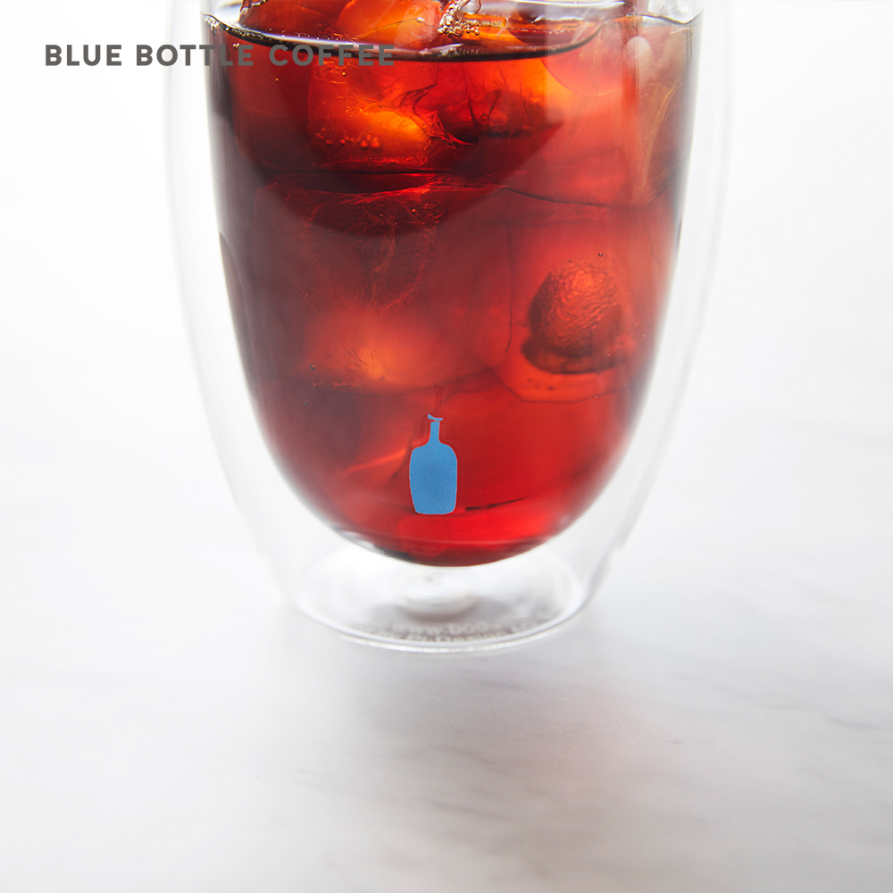 [공식] 블루보틀 더블월 써모 글라스 세트 12oz (350ml) Blue Bottle Double-Walled Thermo Glasses - 상세 이미지 4