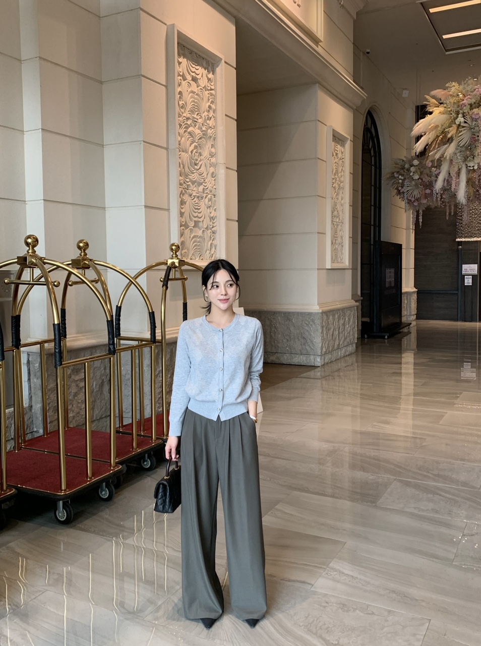 실물파 다이아 펄 가디건 상세 이미지 70