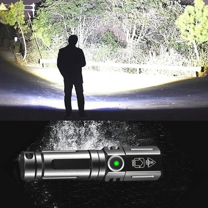 충전식 LED서치라이트 LED랜턴 써치라이트 535-2 - 상품 이미지