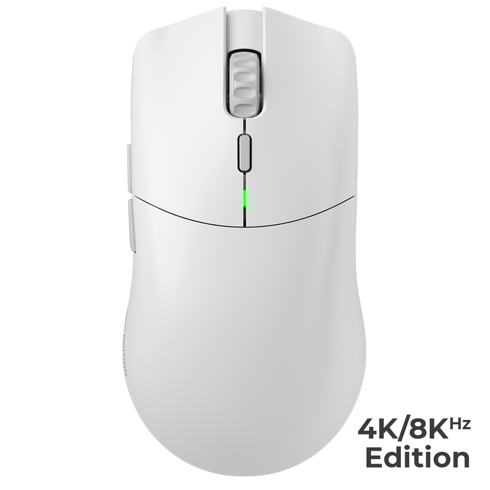 글로리어스 MODEL O 2 8K PRO WIRELESS(화이트) 유무선 게이밍 마우스 - 상품 이미지