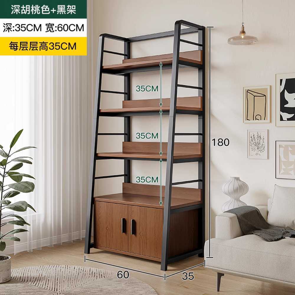 베이커리 진열대 카페 진열장 우드 선반 원목 수납장 60x35x180CM - 상세 이미지 2