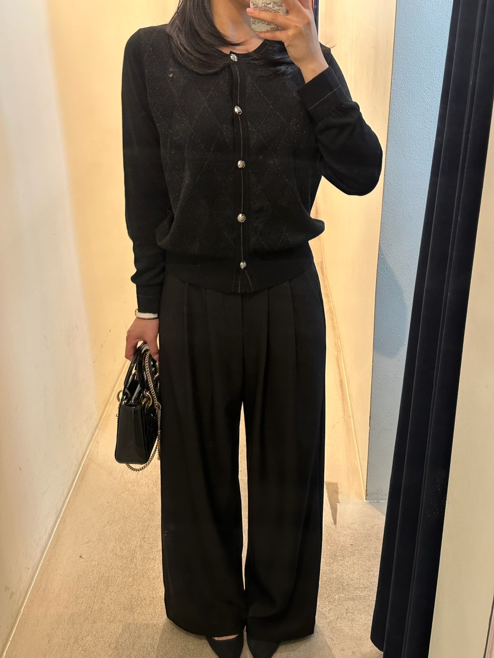 실물파 다이아 펄 가디건 상세 이미지 58