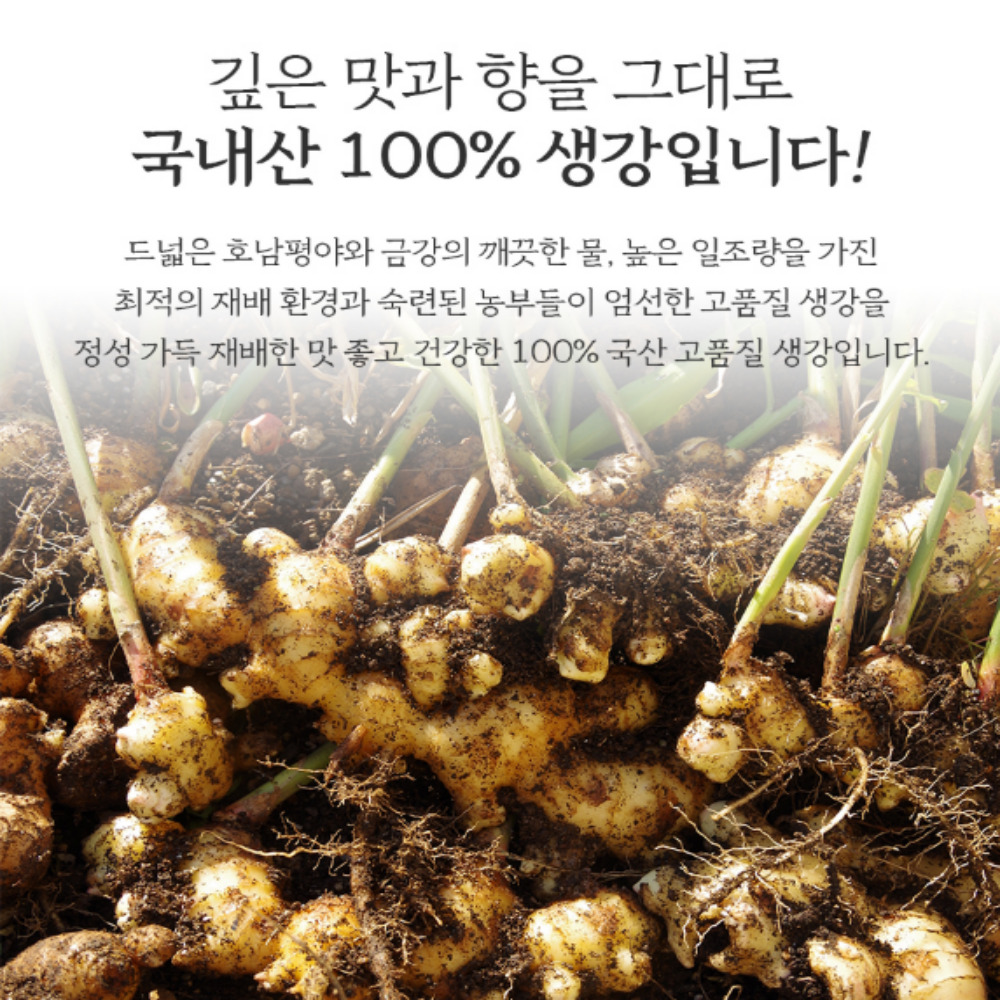 무설탕 고이담은 생강청 생강차 효능 500mg 이미지 6
