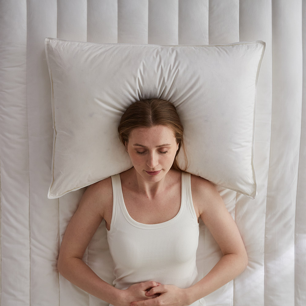 클래식패브릭 폴란드 90 구스 호텔베개 미디엄