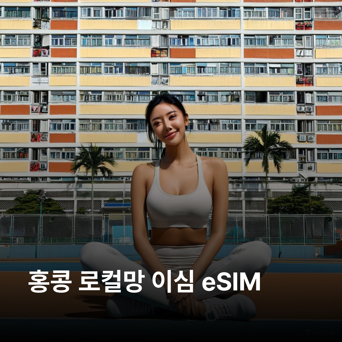 홍콩 로컬망 이심 eSIM 3HK 5G 빅토리아 센트럴 옹핑 피크트램 완차이 스탠리 홍콩섬 이심통 - 메인 이미지