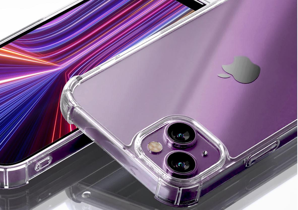 방탄 에어 범퍼 풀커버 아이폰 케이스 투명, 아이폰16e - 상세 이미지 2