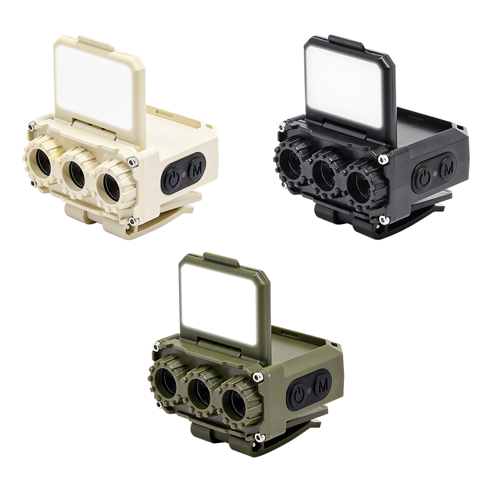 하이맥스 LED헤드랜턴 캡라이트 충전식 C타입 캠핑 낚시 등산용 랜턴 모션센서 CL-X3