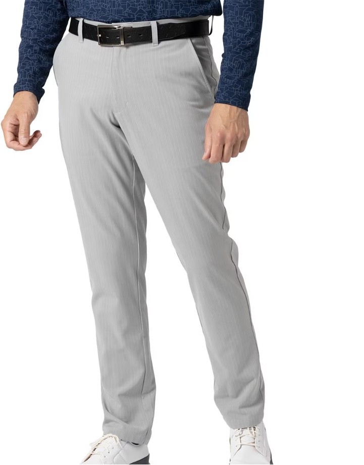 풋조이 FOOTJOY 핀 스트라이프 스트레치 롱 팬츠 남성 골프 바지 3컬러 - 상세 이미지 3
