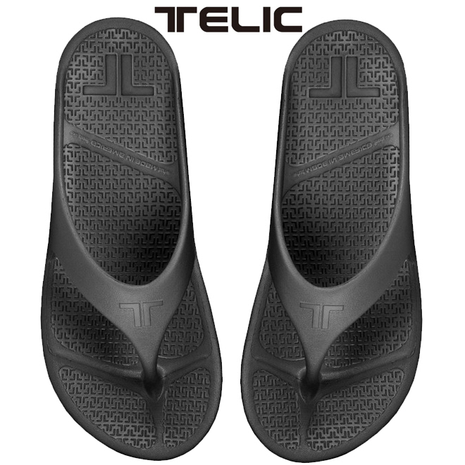 TELIC 텔릭 플립플랍 리커버리 슬리퍼 쪼리 US-102 블랙, 260
