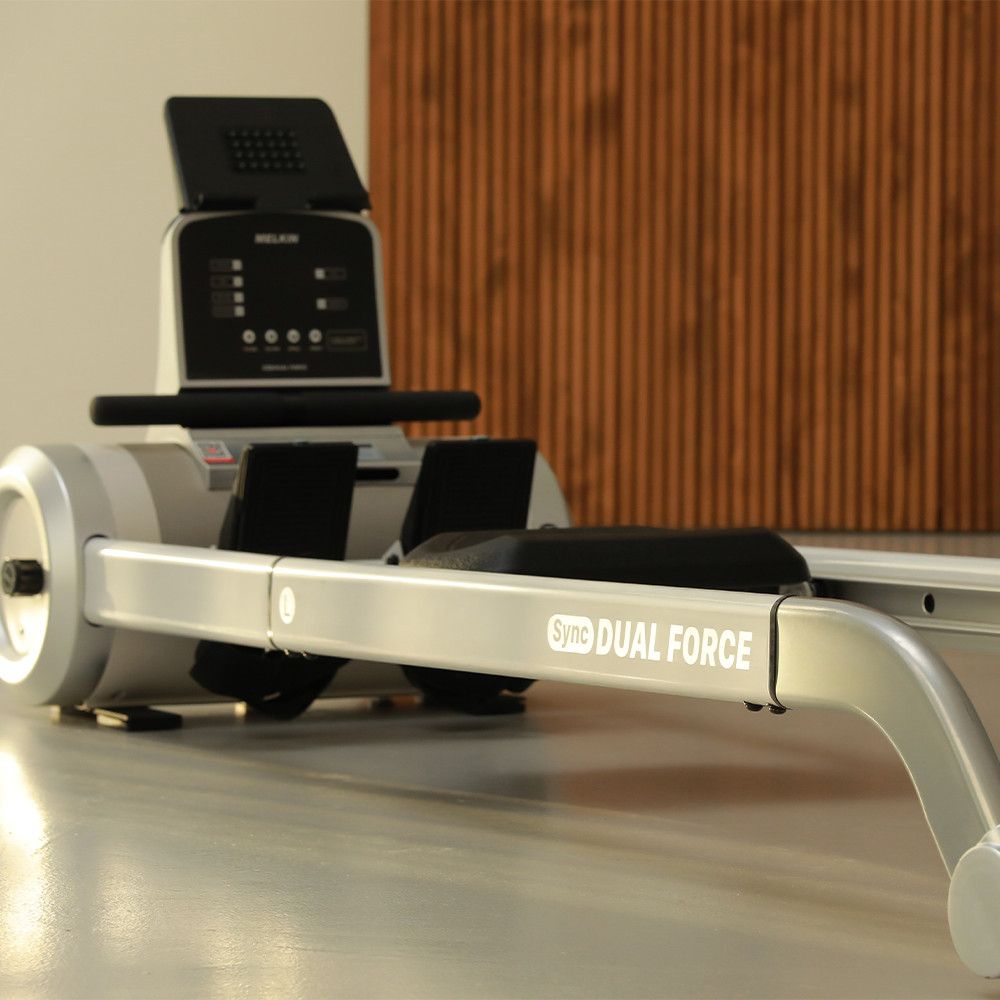 멜킨 로잉머신 싱크 듀얼포스 노젓기 전신 가정용 헬스장 유산소 게임 운동기구 조정 머신