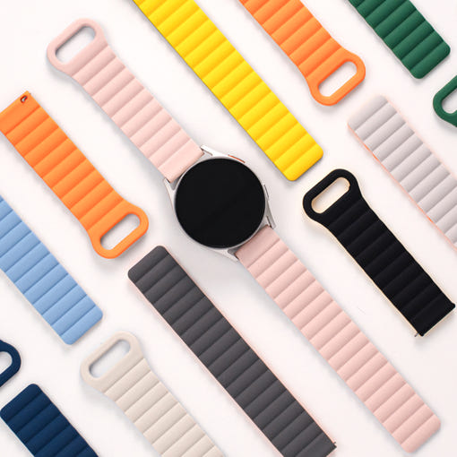 갤럭시워치 실리콘 마그네틱 스트랩 이미지