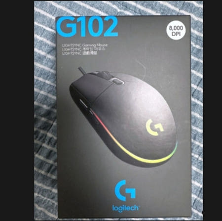로지텍(정품) G102 LIGHTSYNC 블랙 (정품박스)