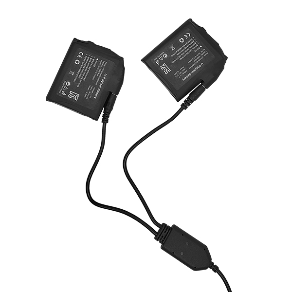 엠모터스 바로온 발열장갑 배터리 5000mAh  충전선 - 상세 이미지 2