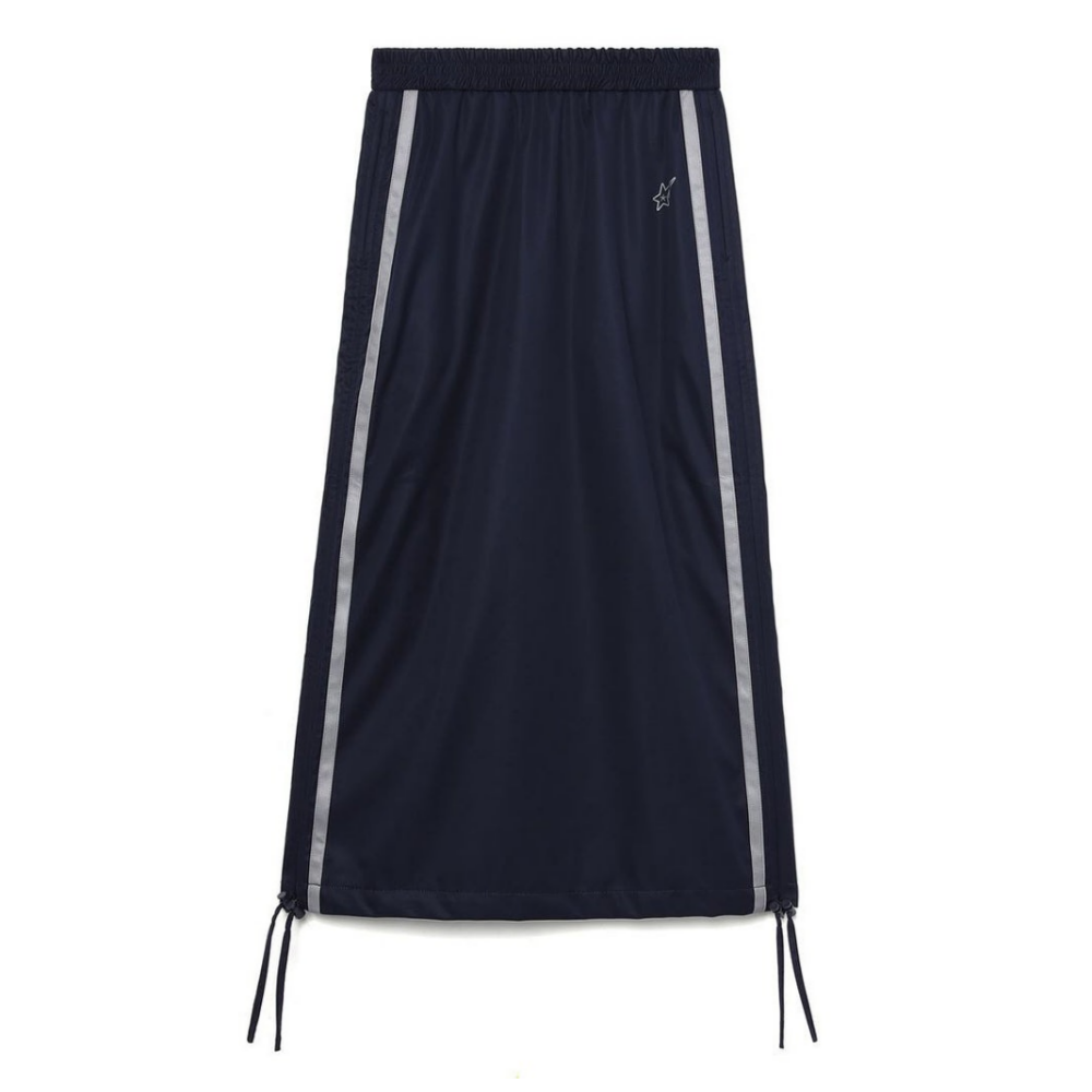 베이프 우먼즈 치마 BAPY DRAW STRING SKIRT 2월 신상 YL20-255-303 - 메인 이미지