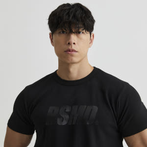 비스트모드 블랙에디션 남자 머슬핏 반팔 티셔츠 짐웨어 BSMD 착용 후기 | 사이즈/핏 총정리 - 상품 이미지 2