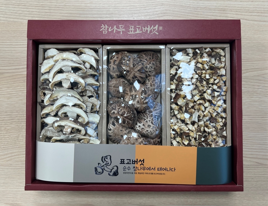 유기농 동고 3종 표고버섯 선물세트(250g, 통버섯, 표고칩, 슬라이스) - 상세 이미지 3
