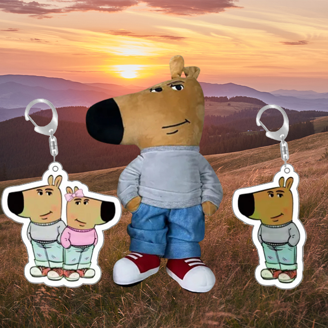구쯔야 Chill Guy 칠가이 인형 대형 밈 키링 귀여운 선물 15cm 23cm 40cm 이미지 7