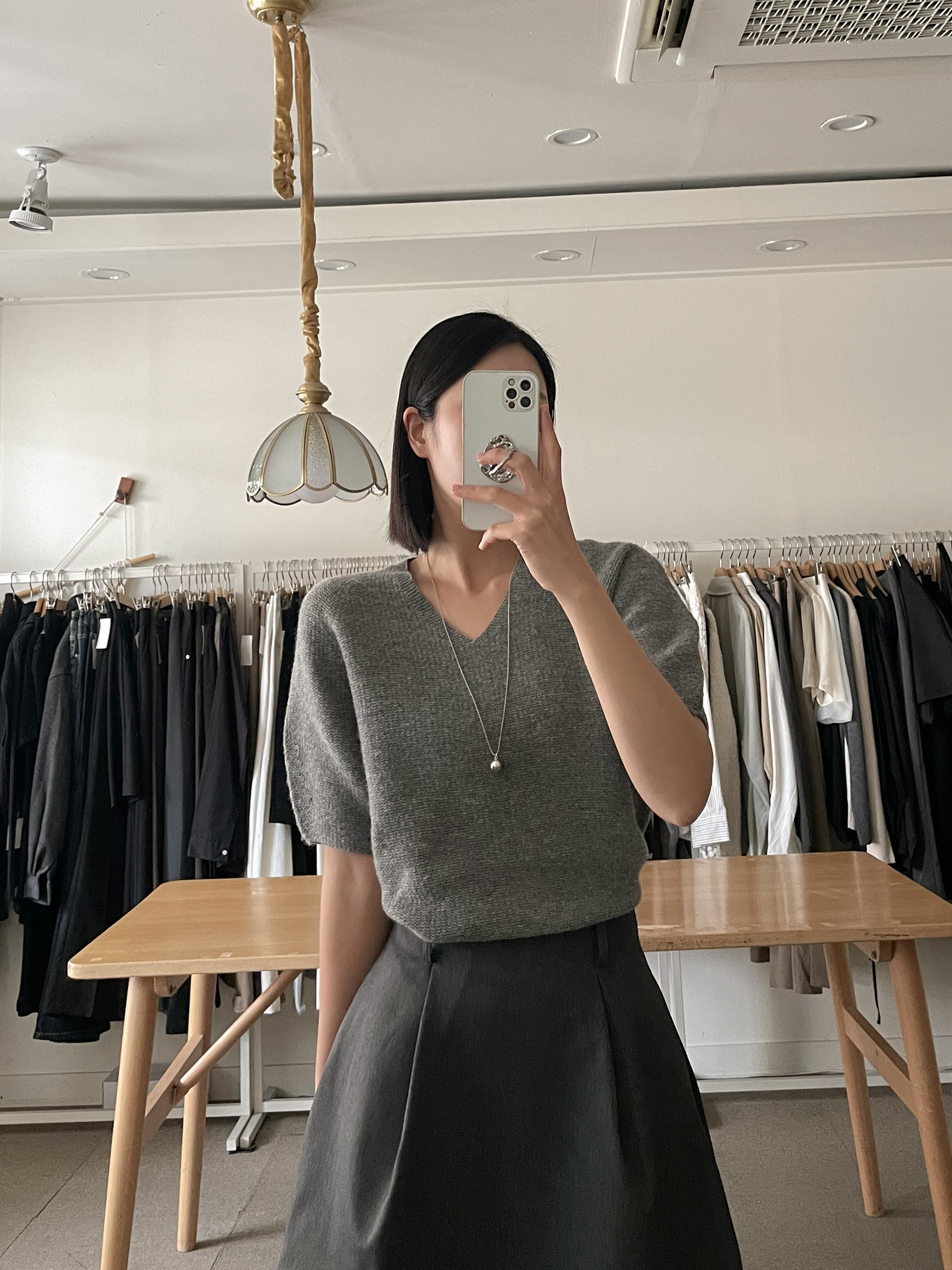 라붐 벌룬 핀턱 미니 스커트 2color 상세 이미지 9