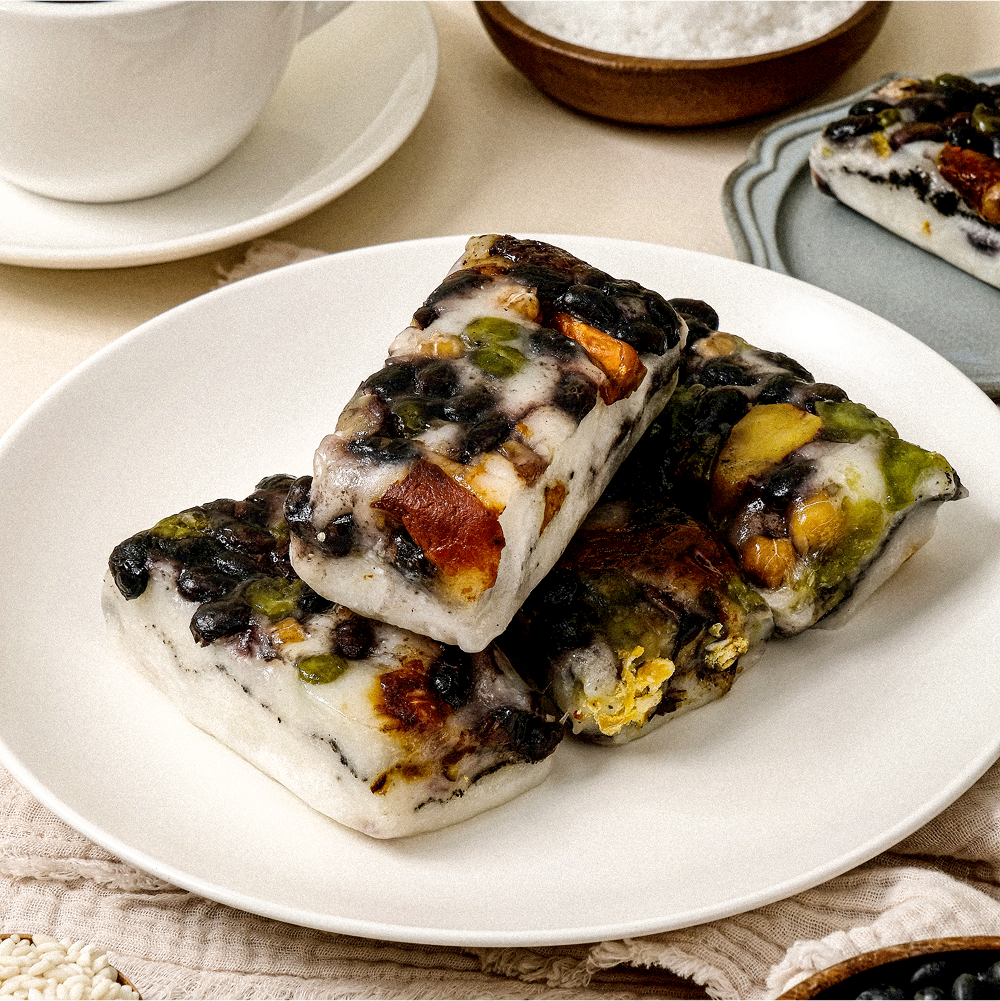 영양찰떡 개별 포장 콩 견과류 가득 쫀득 고소 달지않은 영양떡 든든한 식사대용떡 1Kg - 상세 이미지 2