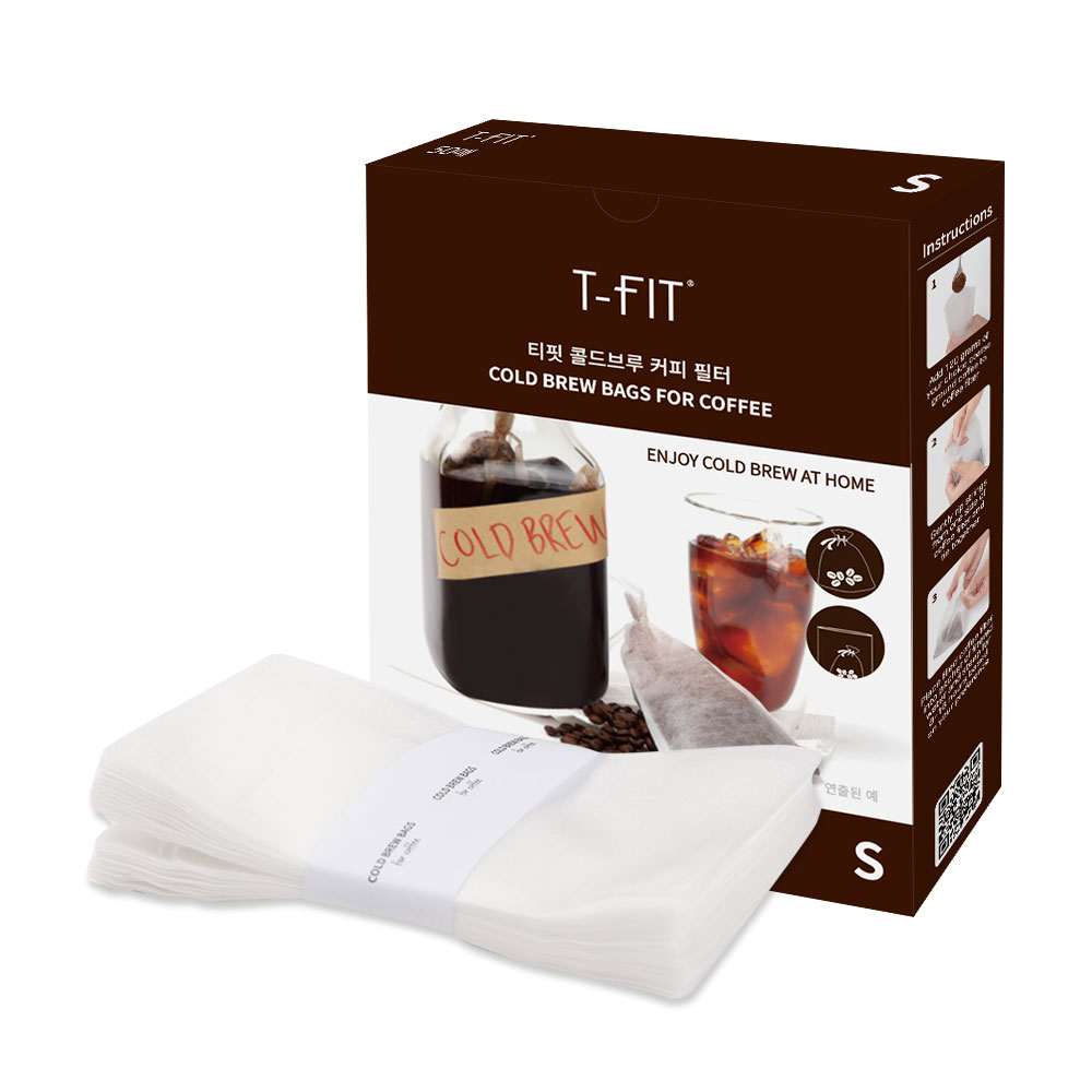 갓성비로 더치커피 즐기기 콜드브루 커피필터 소형 50매, 1개